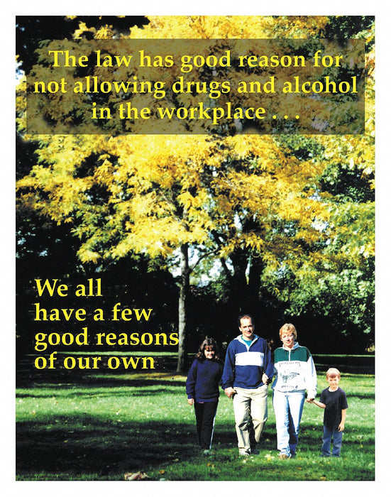 Safety Poster 22 in x 17 in Paper