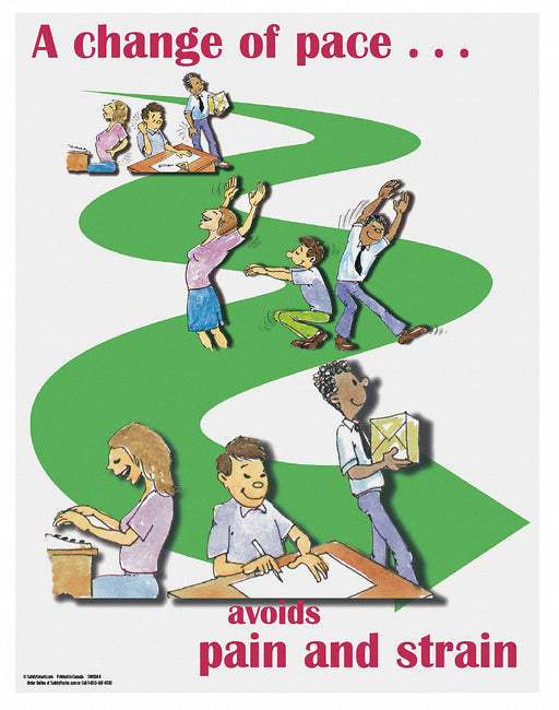 Safety Poster 22 in x 17 in Paper