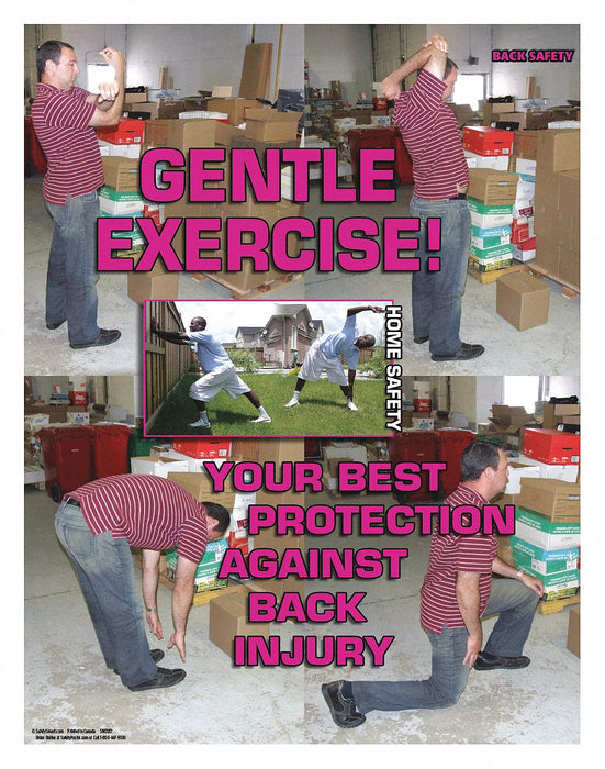 Safety Poster 22 in x 17 in Paper