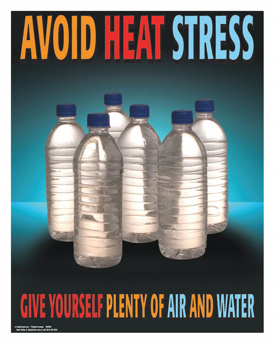 Safety Poster 22 in x 17 in Paper