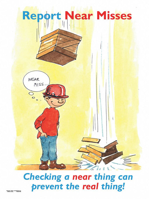 Safety Poster 22 in x 17 in Paper
