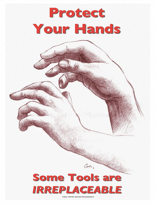Safety Poster 22 in x 17 in Paper