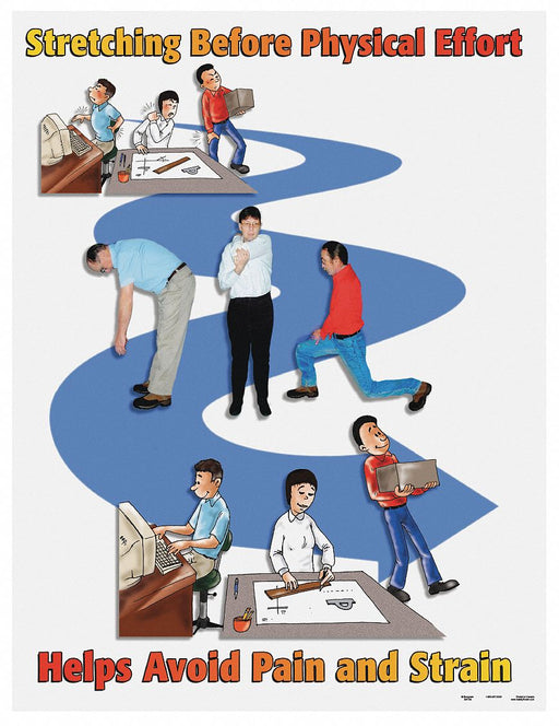 Safety Poster 22 in x 17 in Paper