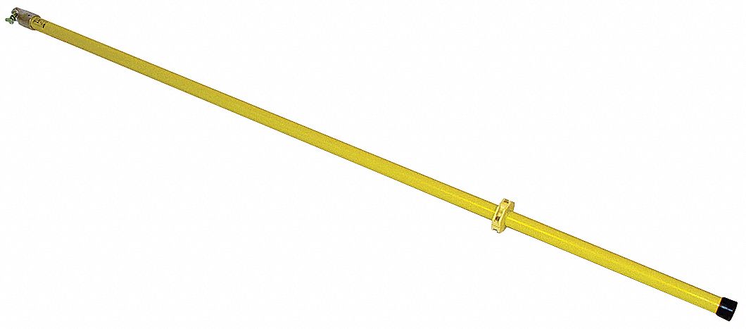 Extension Hotstick 6ft Fiberglass Yellow