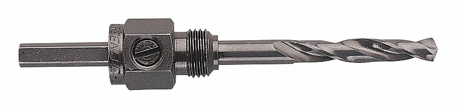 Arbor Round Fit HoleSaw 9/16 - 1-3/16in