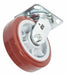 Plate Caster Swivel Polyurethane 7 1/2 H