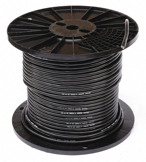Trailer Cable 14 AWG 4 Cond 500 ft Black
