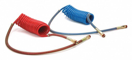 Air Brake Hose 15 ft Brass Ends