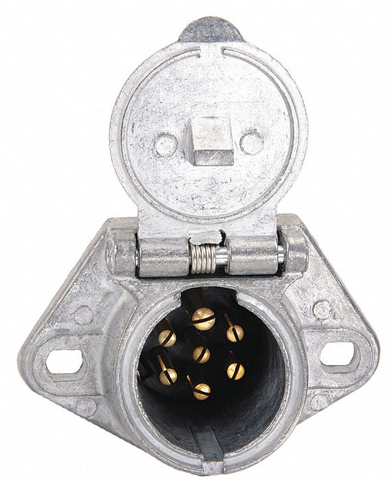Socket 7-Way Brass