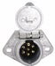 Socket 7-Way Brass
