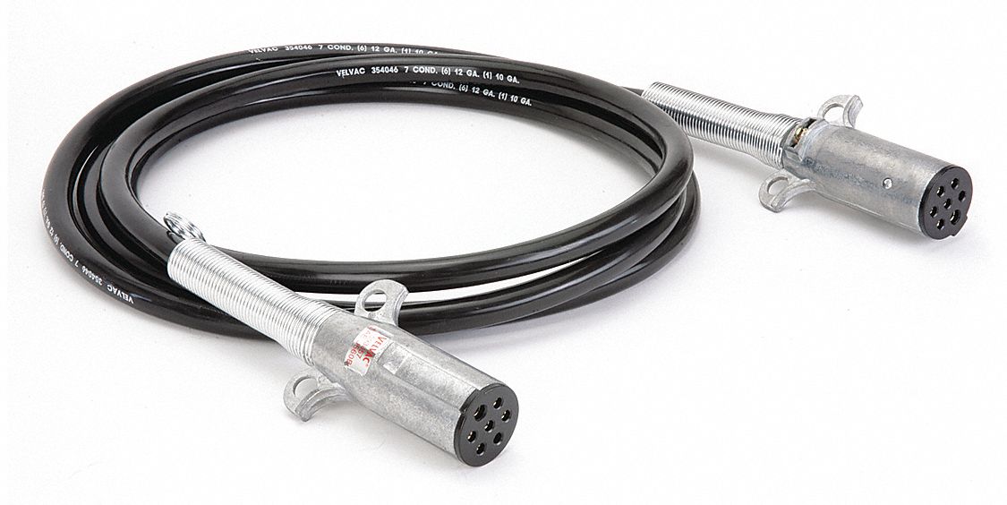 Power Cable 7-Way 12 ft