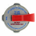 Safety Radiator Cap 16 psi Metal