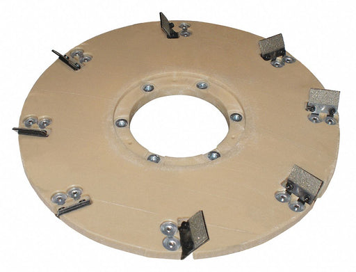 Concrete Mastic Abrasive Pad 17 in dia.