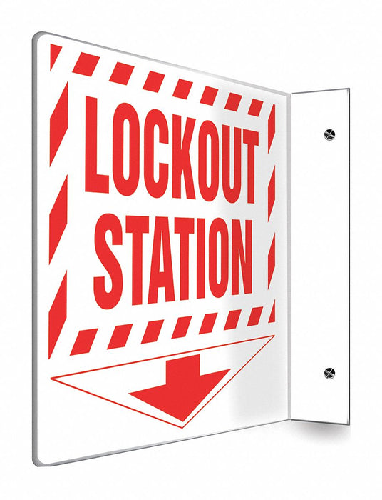 Sign Lockout Station 8x8 In.