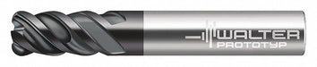 CR End Mill 1.02mm CR 10.00mm Dia