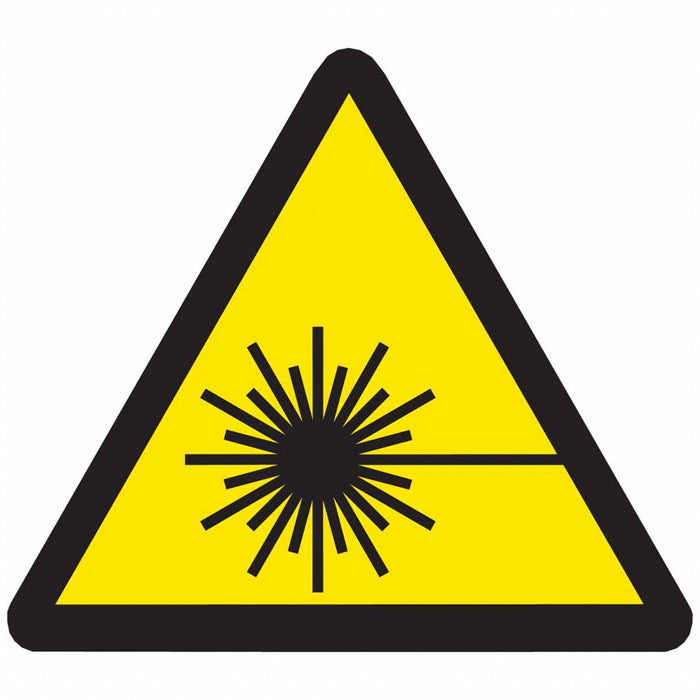 Warning Labels 4inHx4inW Vinyl PK10