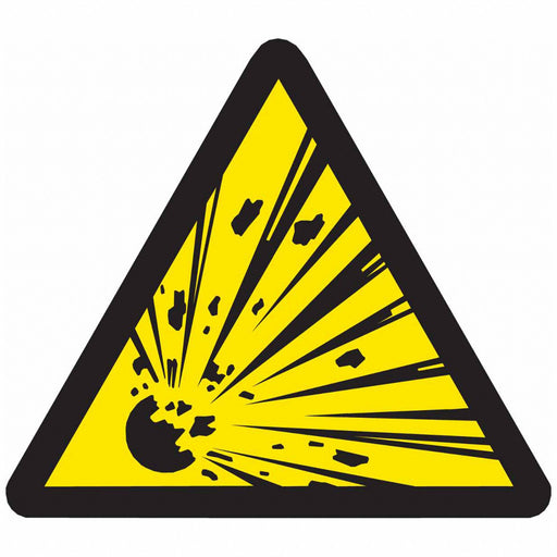 Warning Labels 4inHx4inW Vinyl PK10