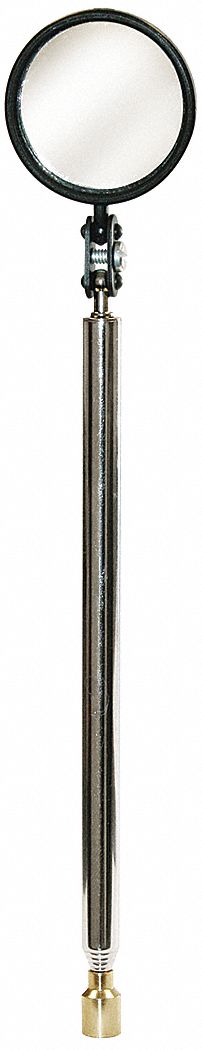 Inspection Mirror Round Glass 6 -23 1/2 