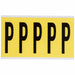 Letter Label Vinyl 5 in H 1-3/4 in W