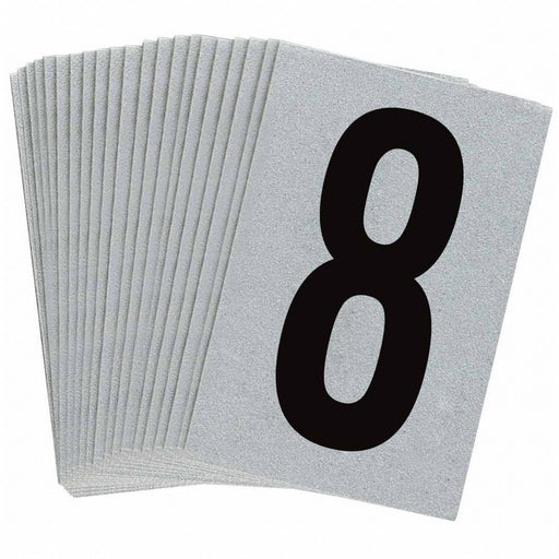 NumberLabel 1-1/2inH 1inW PK25