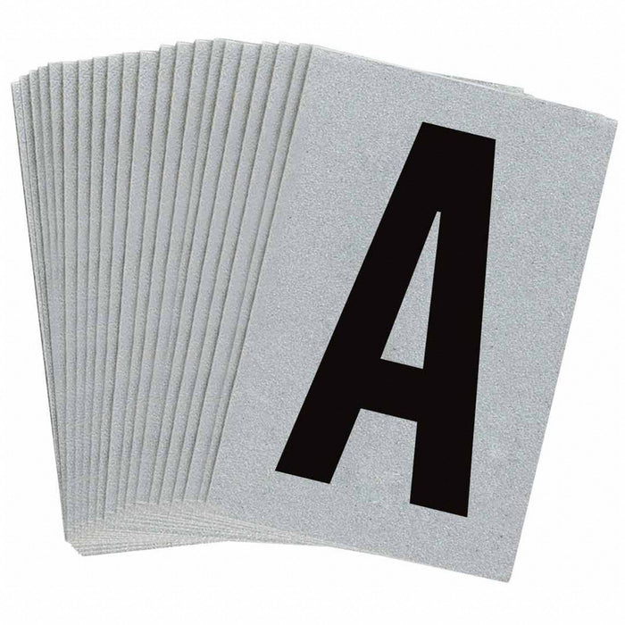 LetterLabel 1-1/2inH 1inW PK25