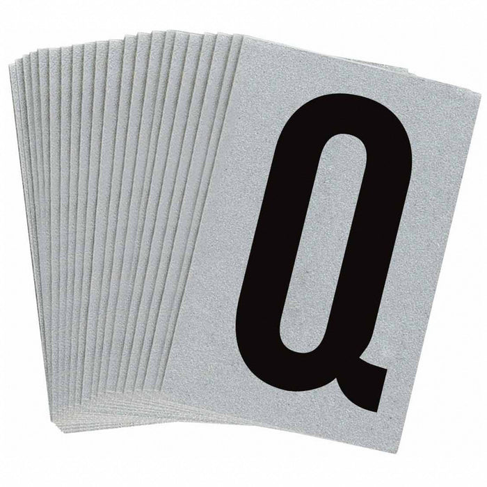 LetterLabel 1-1/2inH 1inW PK25