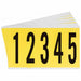 NumberLabelSet Vinyl 5inH 1-3/4inW