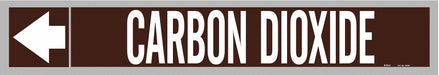 Pipe Mrkr Carbn Dioxde 2in H 12in W