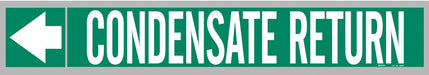 Pipe Marker Condensate Return 1in H
