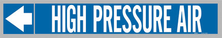 Pipe Marker High Pressure Air 1in H