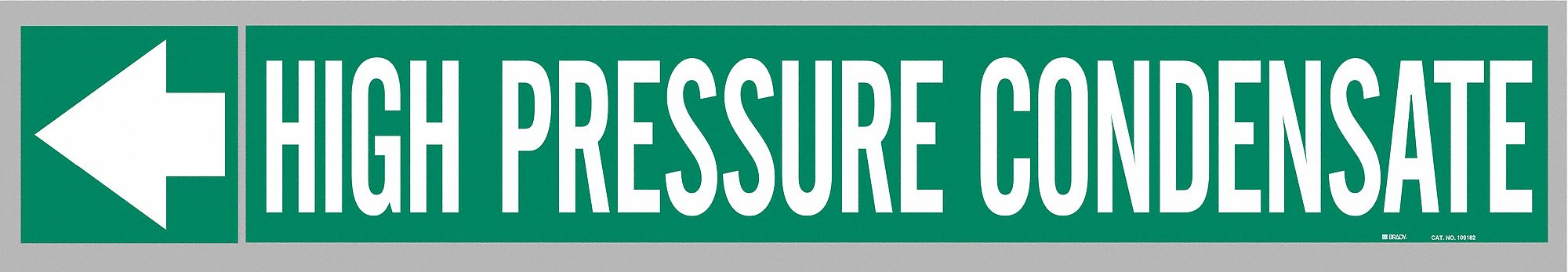 Pipe Marker High Prssure Condensate