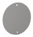 4In Round Weatherproof Cover Blank Gray