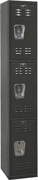Lckr 3x1Lckr Black 72 x12 x18 UnAssm