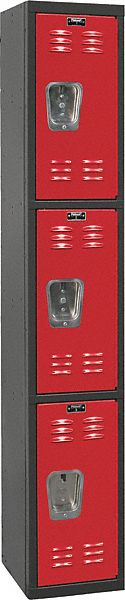 Lckr 3x1Lckr Red/Blk 72 x12 x18 UnAssm
