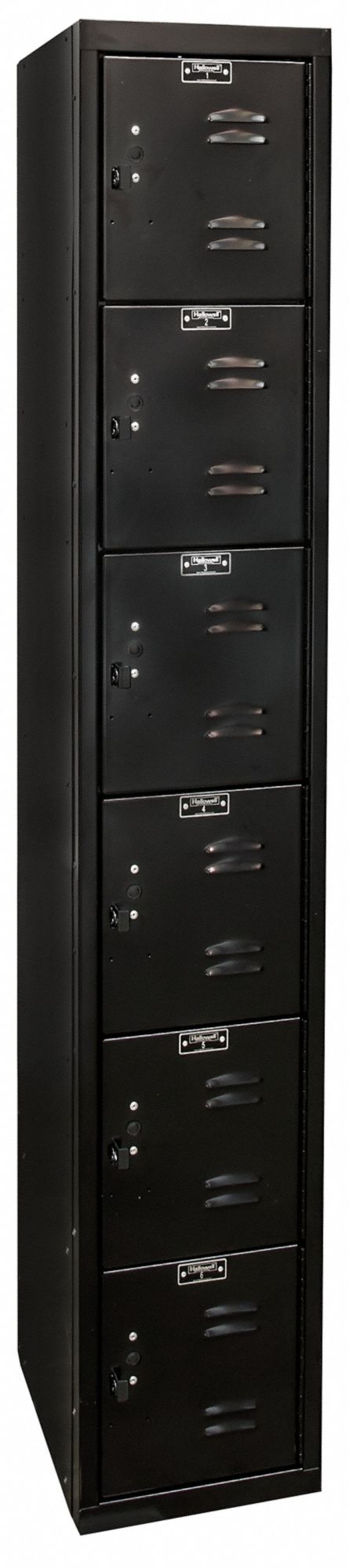 Bx Lckr 6x1Lckr Black 72 x12 x18 UnAssm