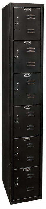 Bx Lckr 6x1Lckr Black 72 x12 x18 Assm