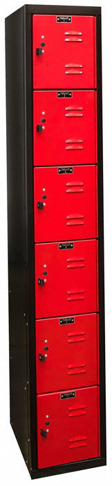Lckr 6x1Lckr Red/Black 72 x12 x18 Assm