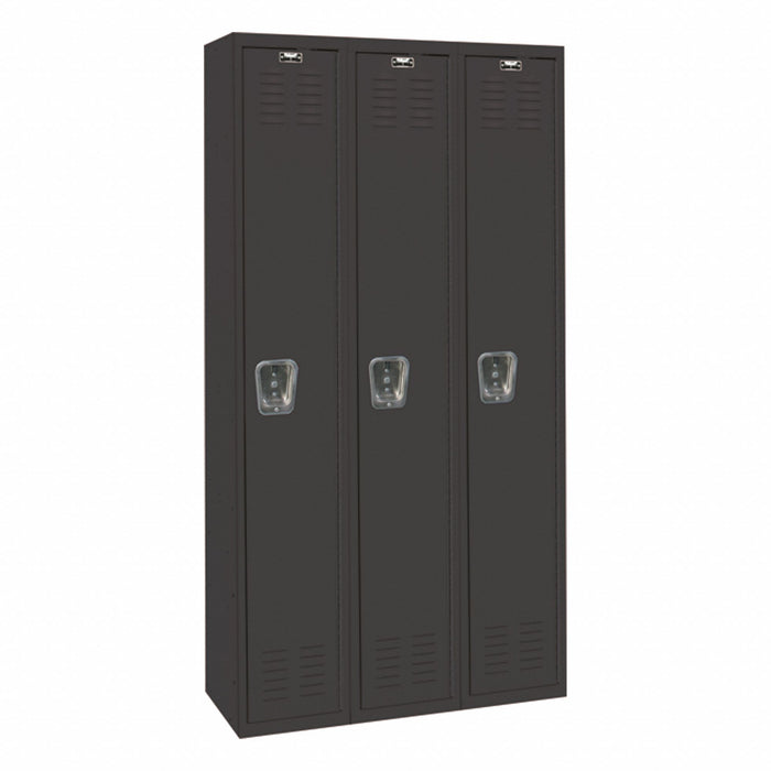 Lckr 1x3Lckr Black 72 x36 x18 UnAssm