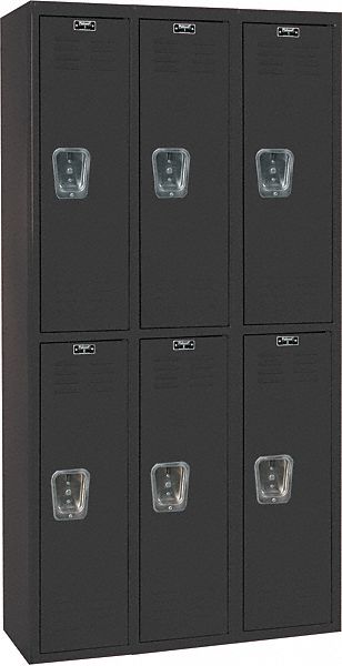 Lckr 2x3Lckr Black 72 x36 x18 Assm