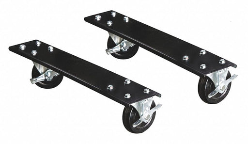 Caster Kit Steel Black