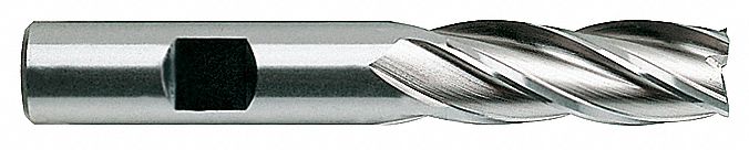 Sq. End Mill Single End HSS 3/4 