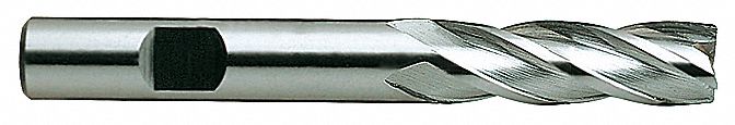 Sq. End Mill Double End HSS 1/8 