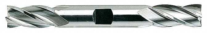 Sq. End Mill Double End HSS 7/32 