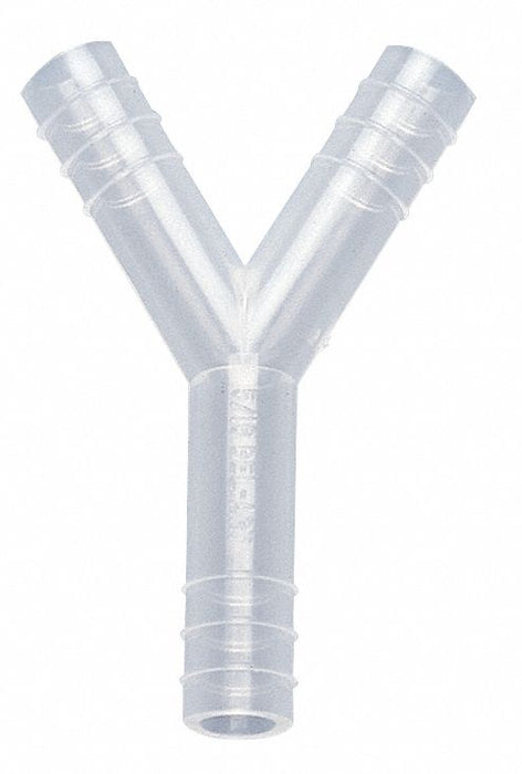 Wye Polypropylene Barbed1/4in PK12