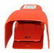 FootSwtch Orange CastIron SPDT Momentary