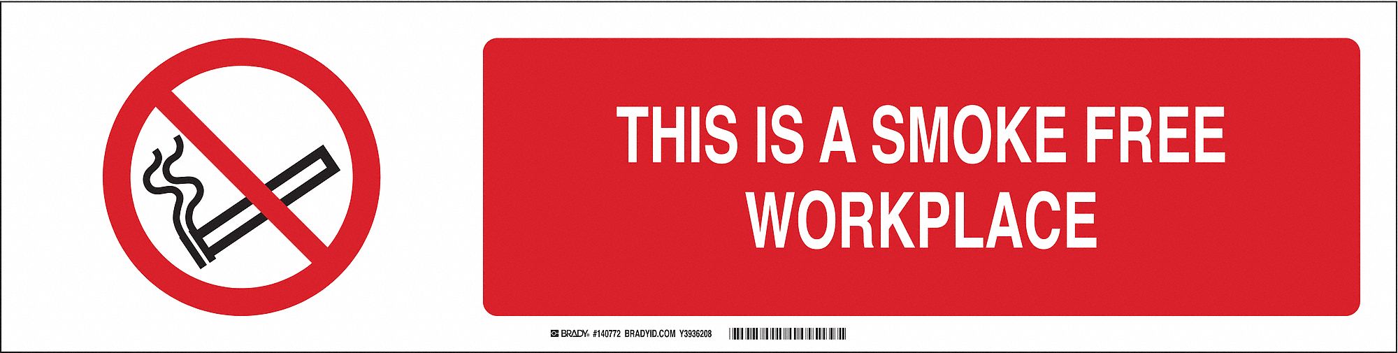 Sign Slider Insert 6x23 7/8in White Alum