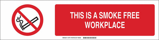 Sign Slider Insert 6x23 7/8in White Alum