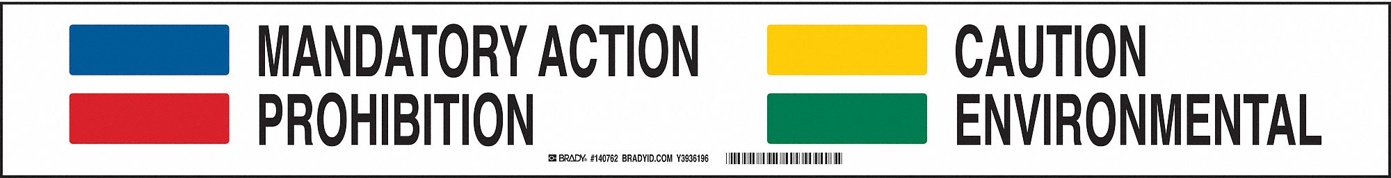 Sign Slider Insert 3x23 7/8in White Alum