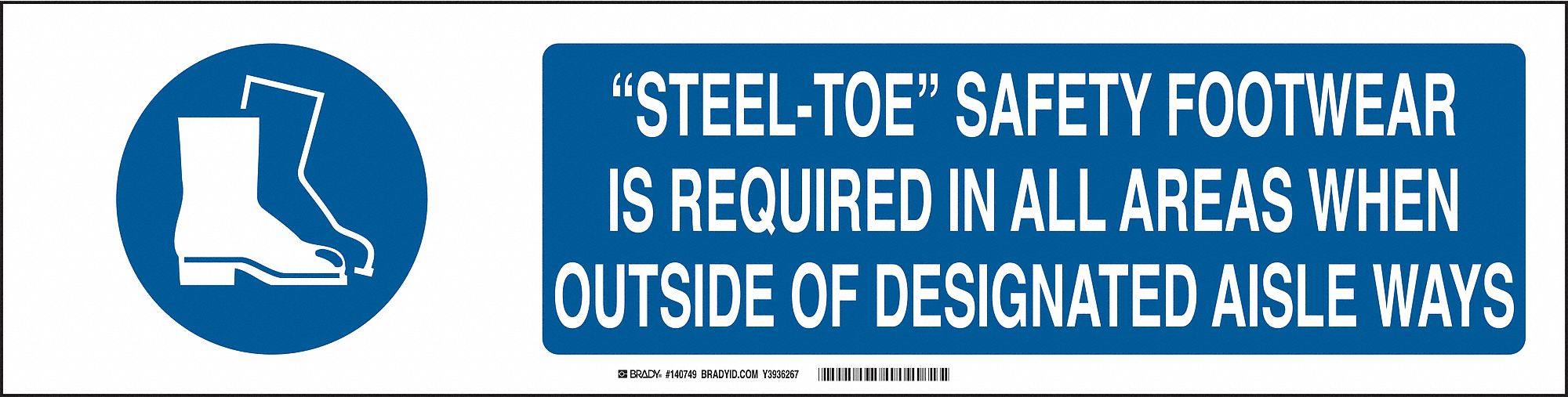 Sign Slider Insert 6x23 7/8in White Alum