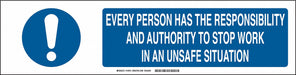 Sign Slider Insert 6x23 7/8in White Alum